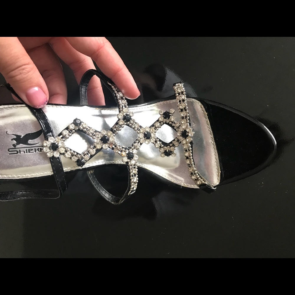 Embellished heels